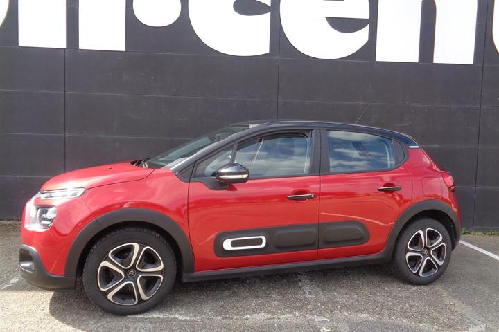 Rød Citroën C3 fra 2023
