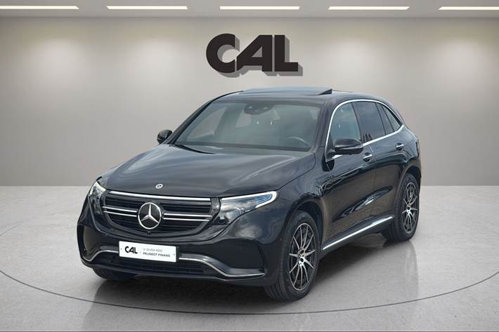 Sort Mercedes EQC 400 fra 2021