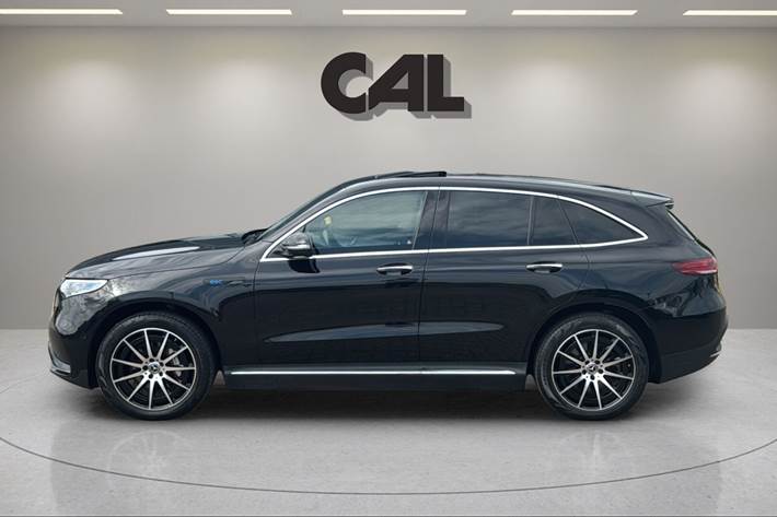 Sort Mercedes EQC 400 fra 2021