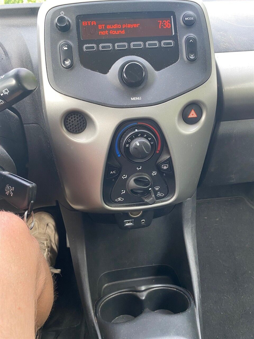 Sort Peugeot 108 fra 2017
