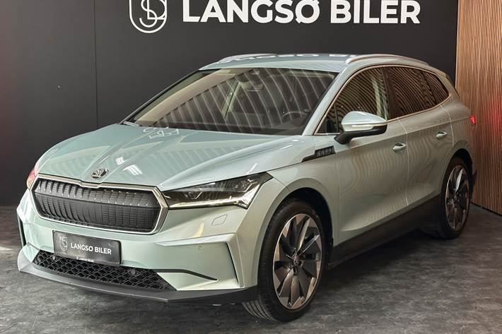 Sølv Skoda Enyaq fra 2021