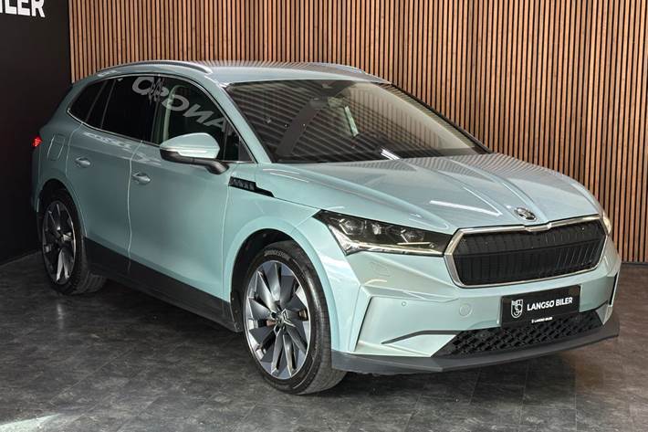 Sølv Skoda Enyaq fra 2021