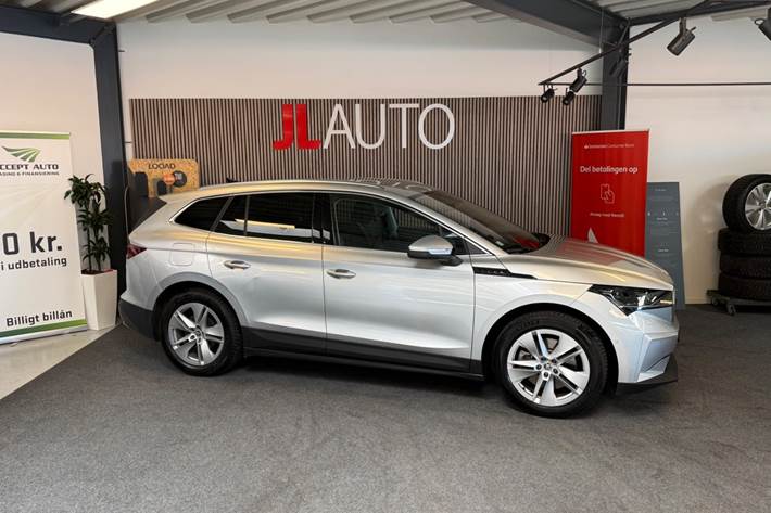Sølv Skoda Enyaq fra 2022