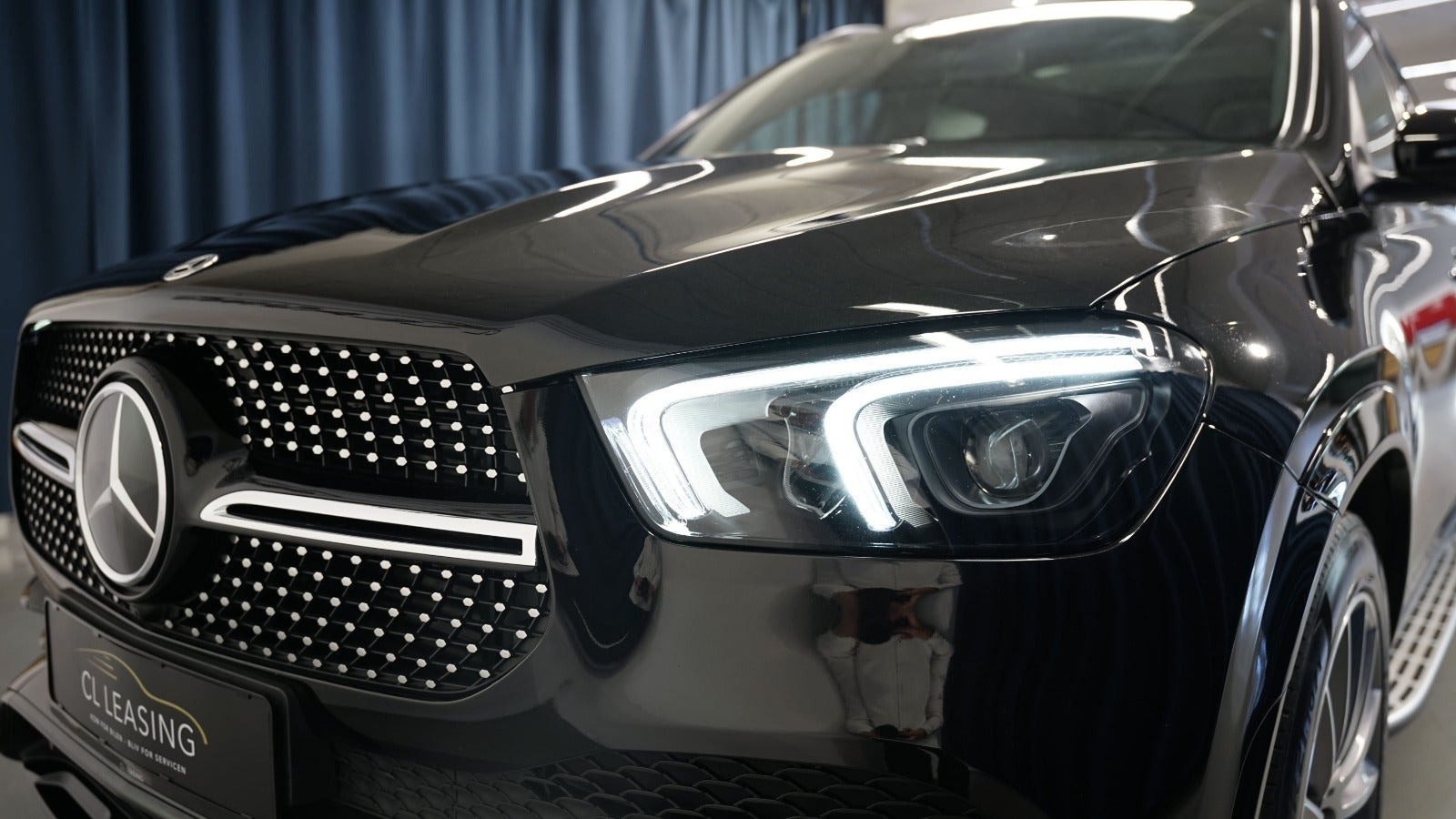 Sort Mercedes GLE350 de fra 2022