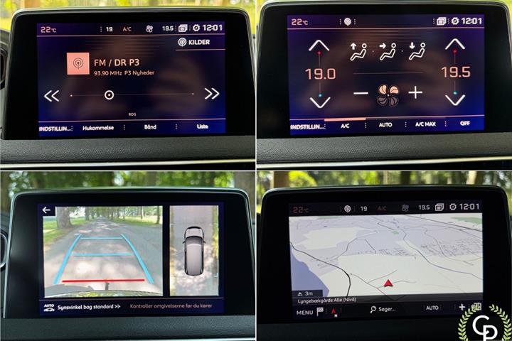 Sort Peugeot 5008 fra 2017