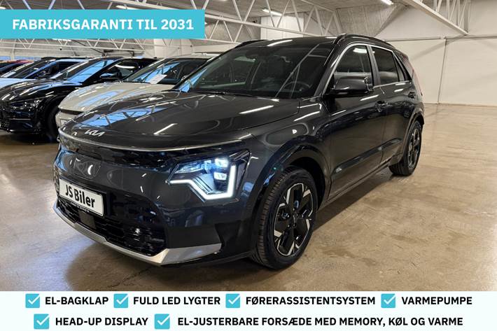 Grå Kia Niro fra 2024