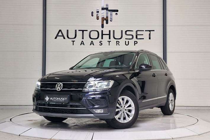 Sort VW Tiguan fra 2019