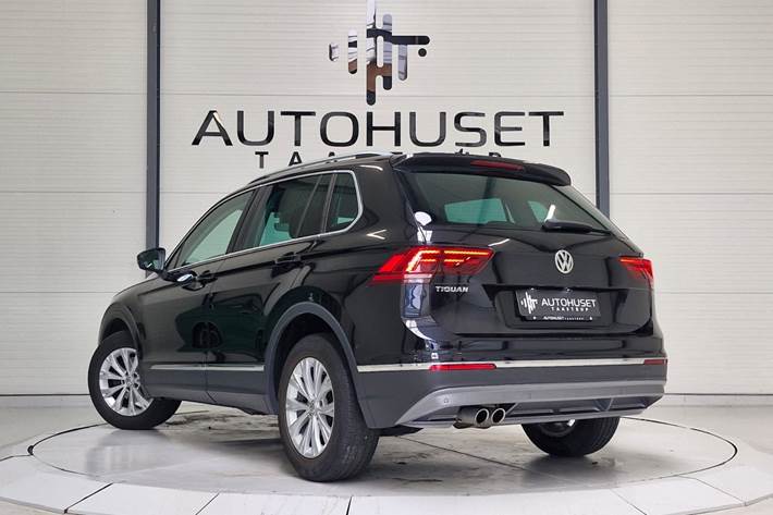 Sort VW Tiguan fra 2019