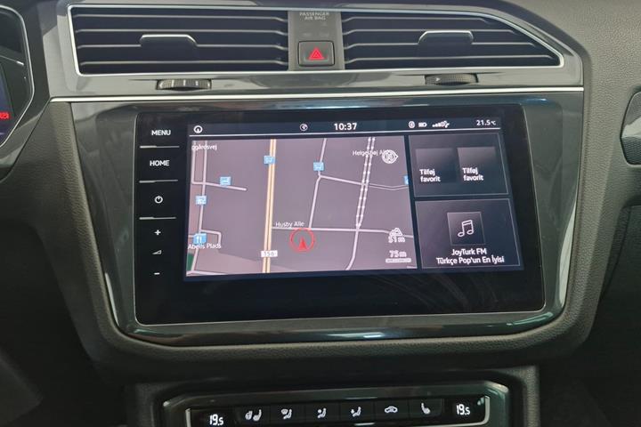Sort VW Tiguan fra 2019