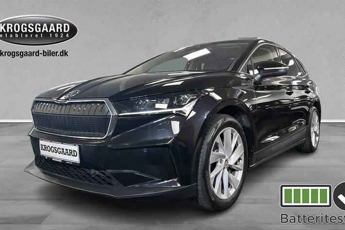 Sort Skoda Enyaq fra 2021