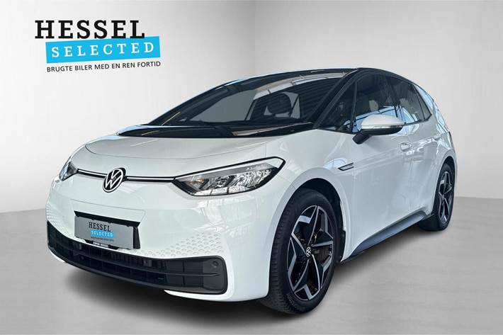 Hvid VW ID.3 fra 2021