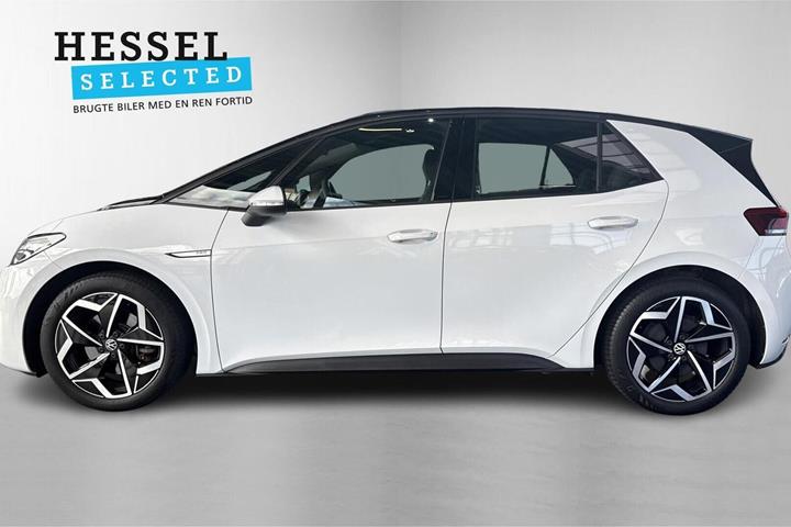 Hvid VW ID.3 fra 2021