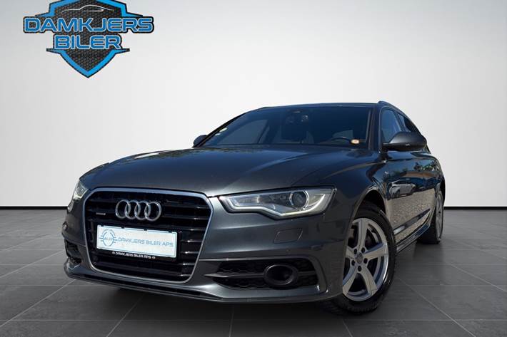 Sort Audi A6 fra 2014