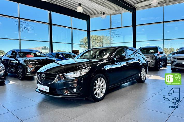 Sort Mazda 6 fra 2015