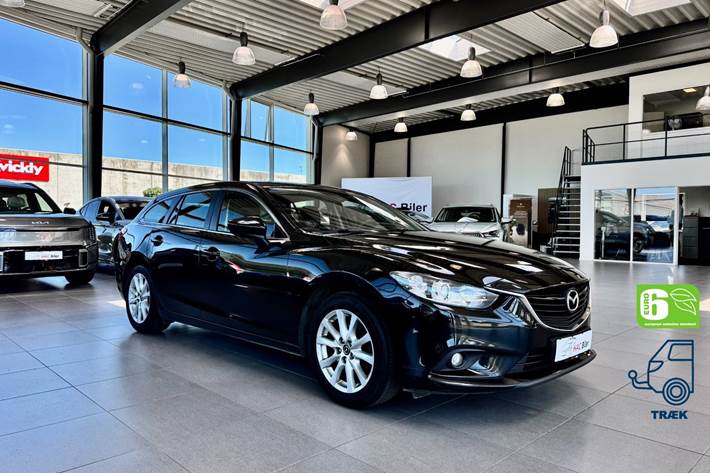 Sort Mazda 6 fra 2015