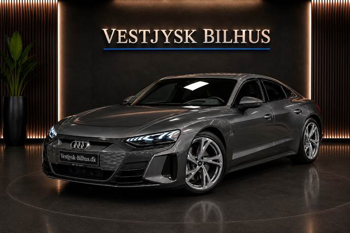 Grå Audi e-tron GT fra 2022