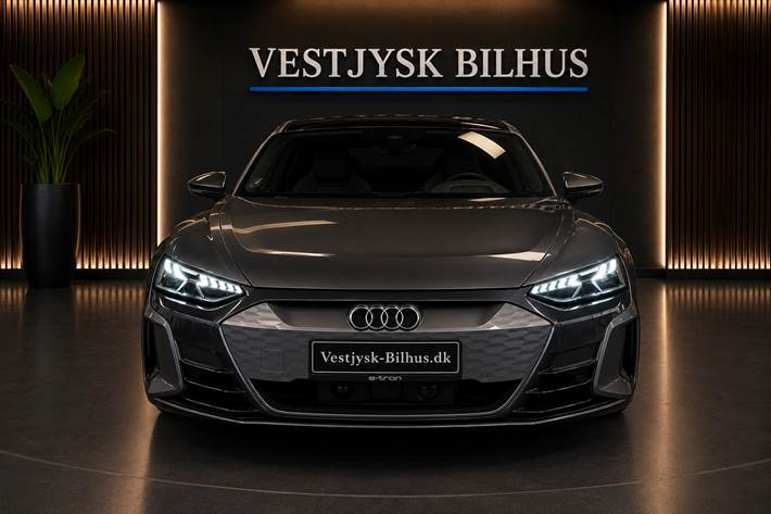 Grå Audi e-tron GT fra 2022