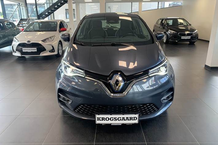 Grå Renault Zoe fra 2019