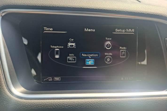 Grå Audi Q5 fra 2017