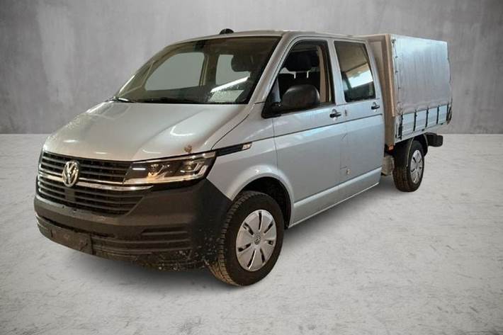 Sølv VW Transporter fra 2024