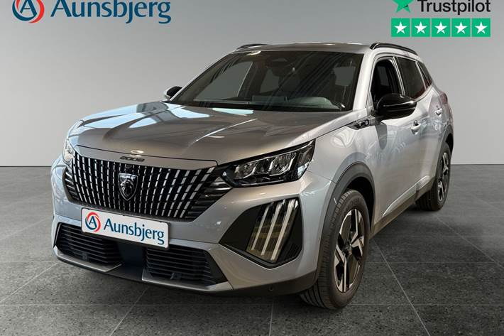 Grå Peugeot e-2008 fra 2025