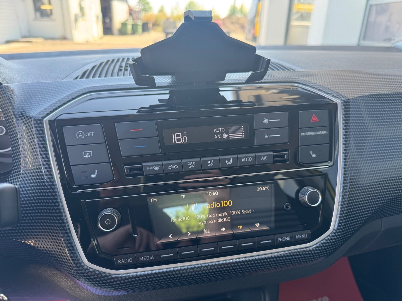 Gul VW UP! fra 2018