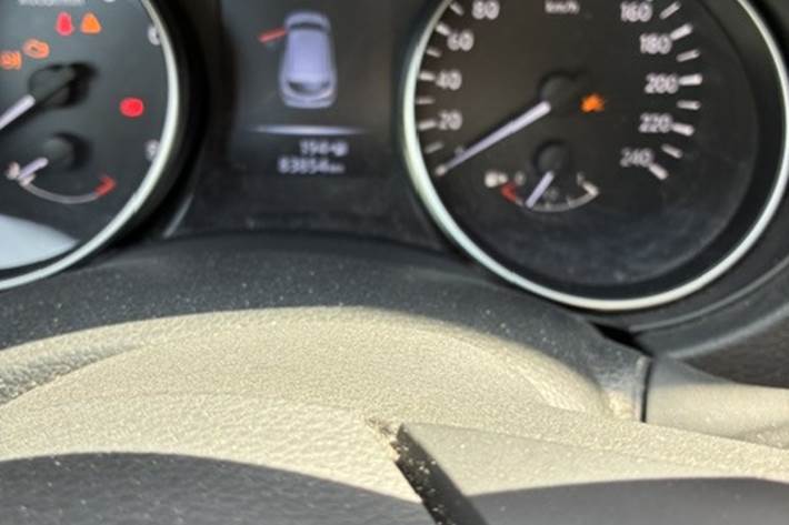 Hvid Nissan Qashqai fra 2019