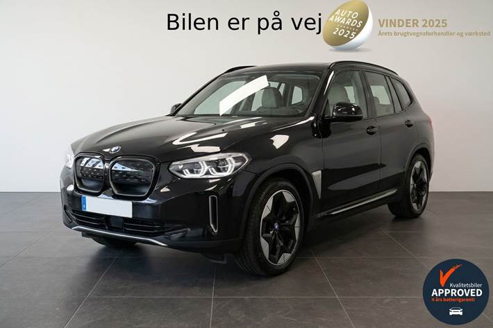 Sort BMW iX3 fra 2021