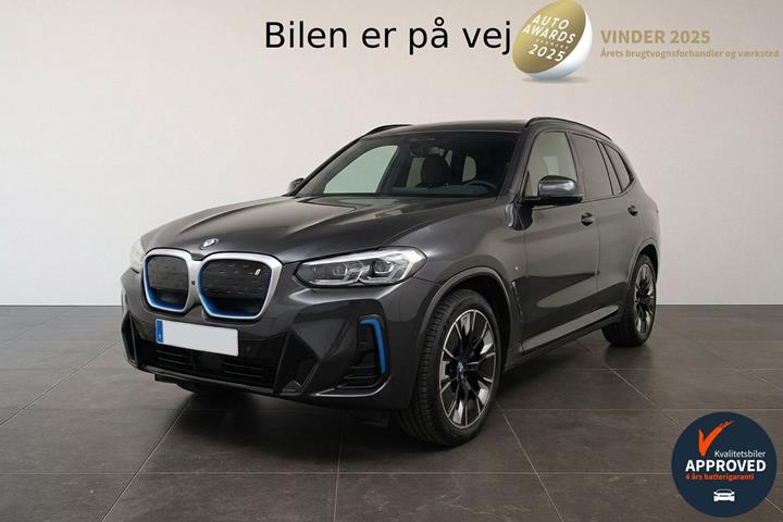 Sort BMW iX3 fra 2022 set udefra