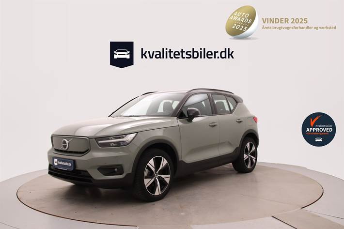Grøn Volvo XC40 fra 2021