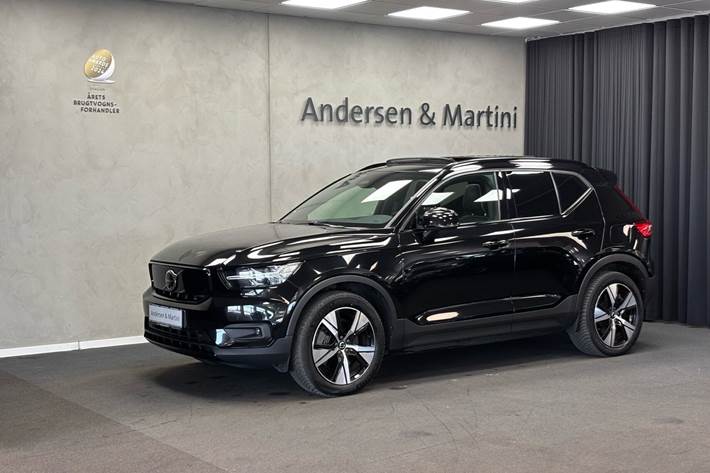 Sort Volvo XC40 fra 2021
