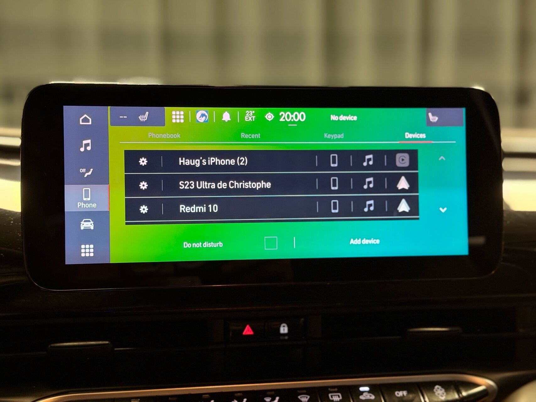 Sort Fiat 500e fra 2023