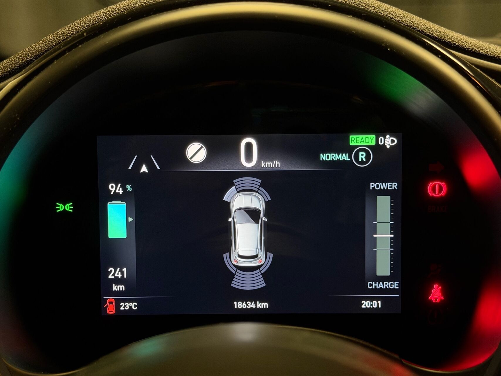 Sort Fiat 500e fra 2023