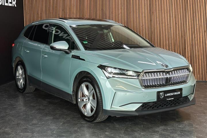 Sølv Skoda Enyaq fra 2022