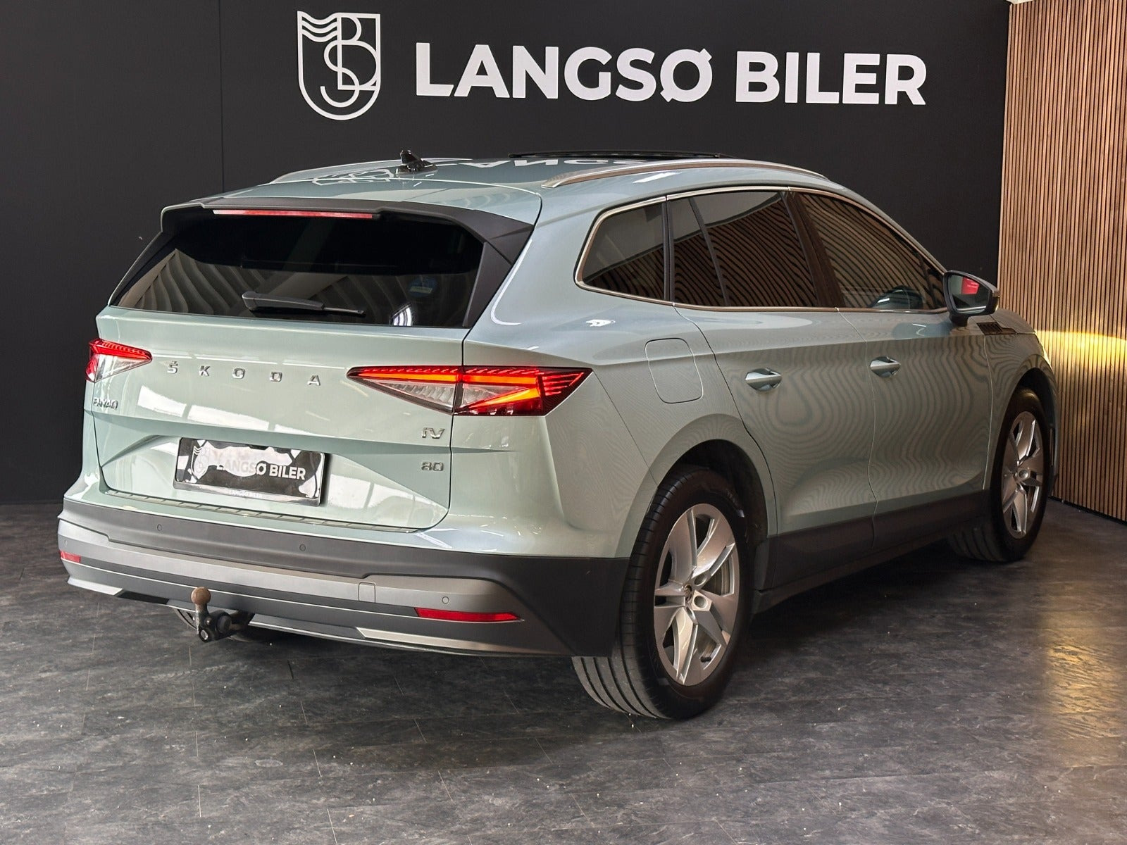 Sølv Skoda Enyaq fra 2022