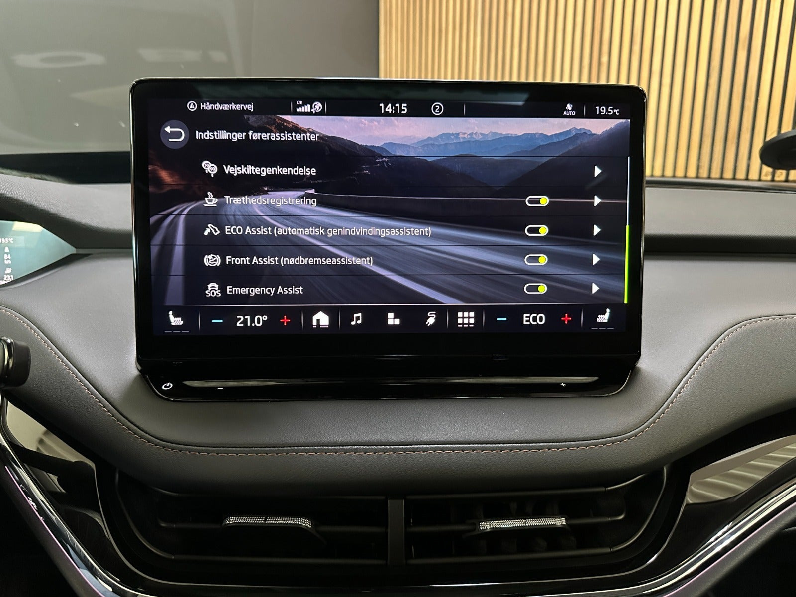 Sølv Skoda Enyaq fra 2022