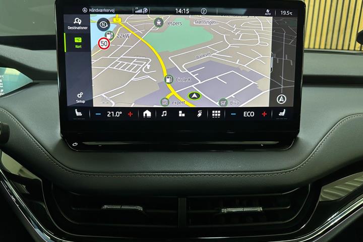 Sølv Skoda Enyaq fra 2022