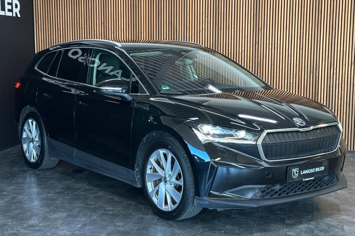 Sort Skoda Enyaq fra 2021