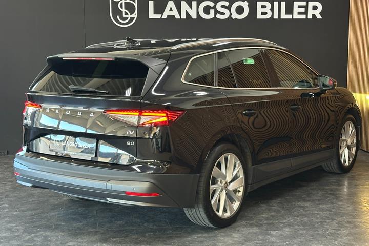 Sort Skoda Enyaq fra 2021