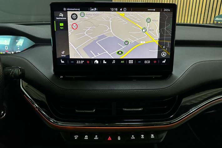 Sort Skoda Enyaq fra 2021