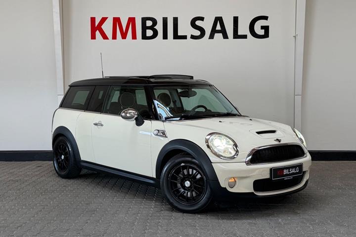 Hvid Mini Clubman Cooper S fra 2007