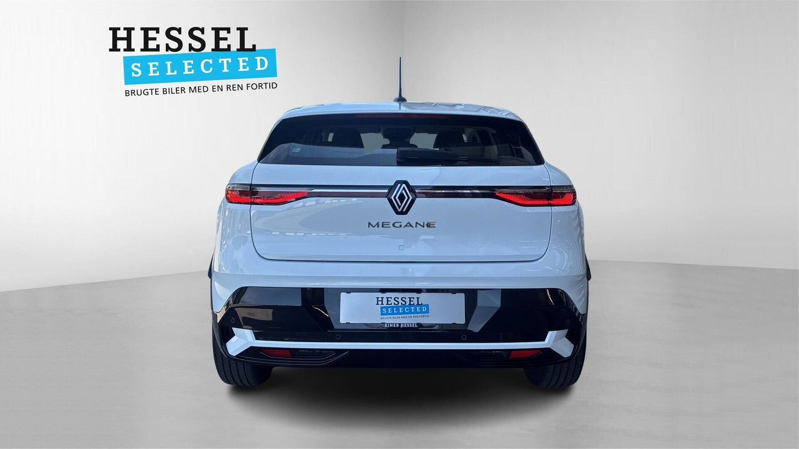 Hvid Renault Megane E-Tech fra 2023
