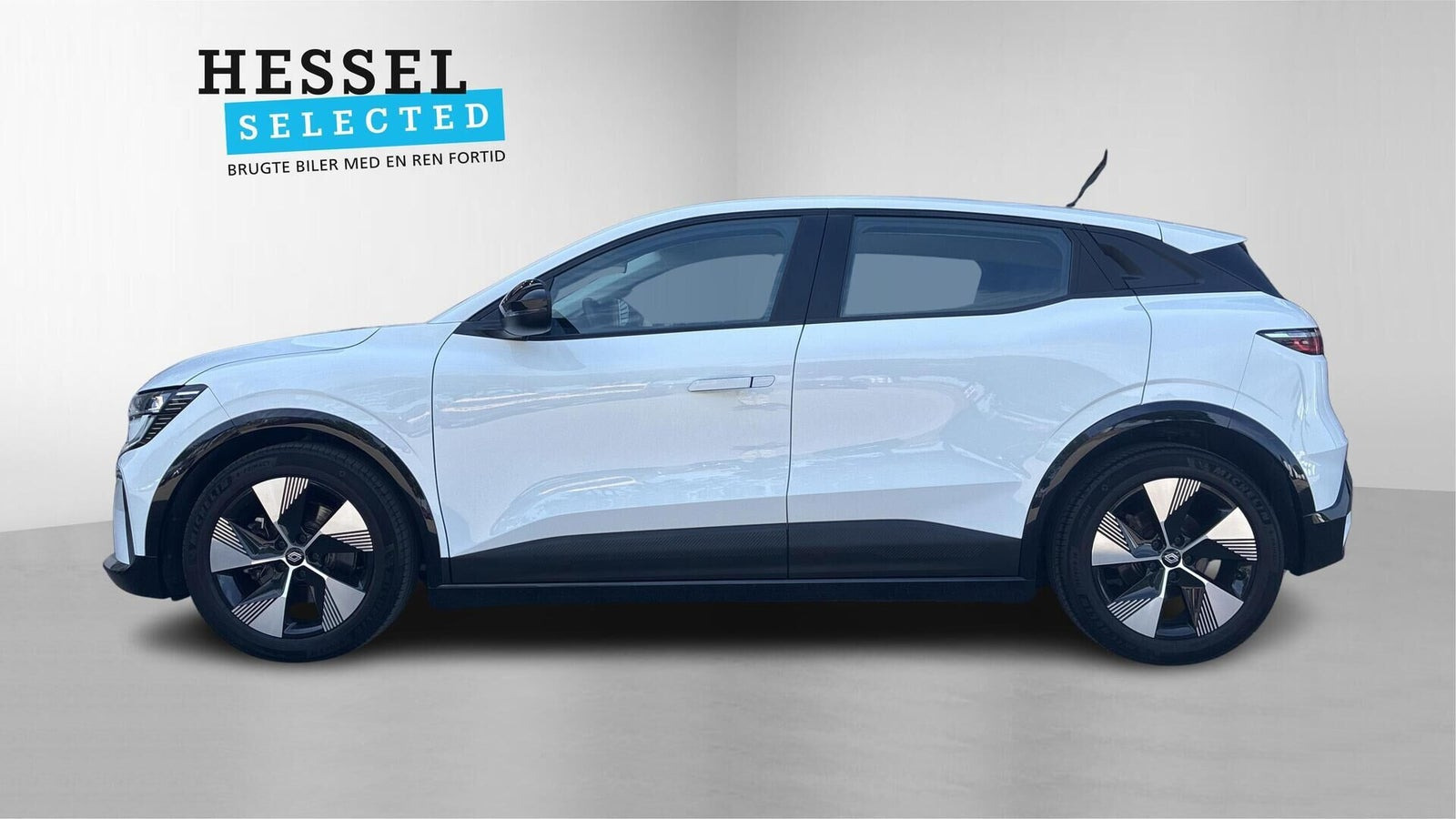Hvid Renault Megane E-Tech fra 2023