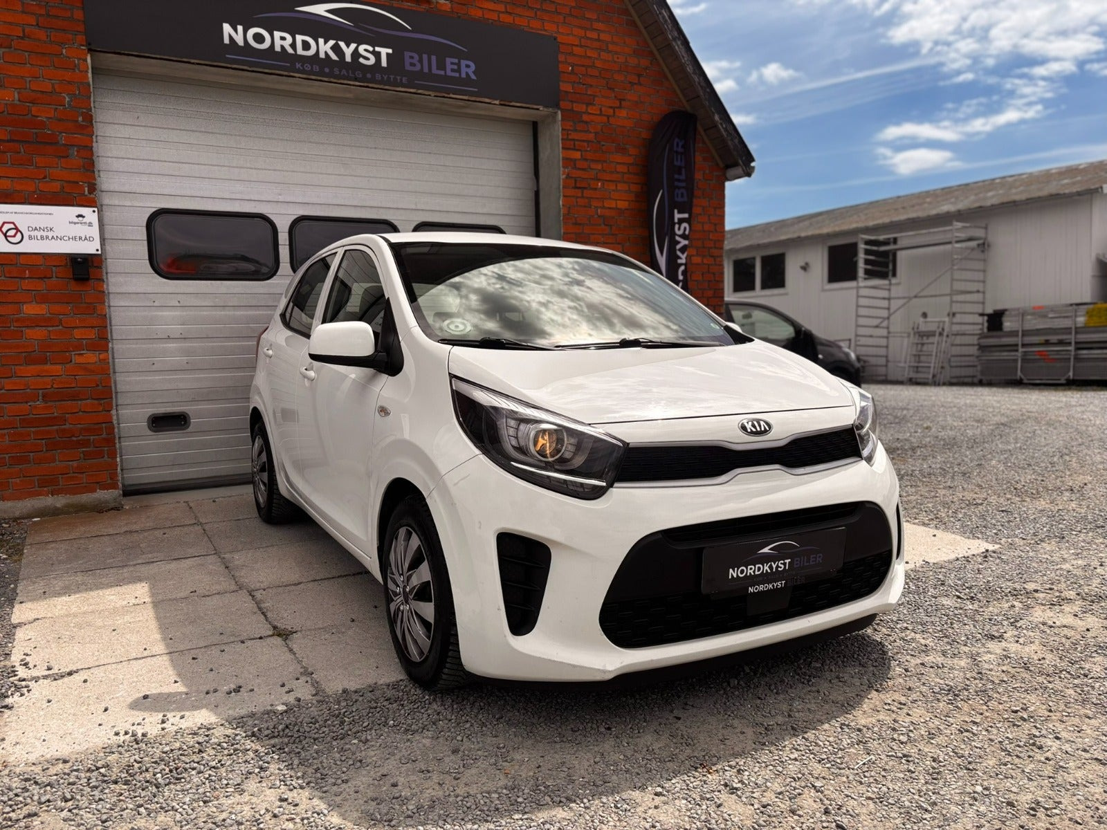 Hvid Kia Picanto fra 2018