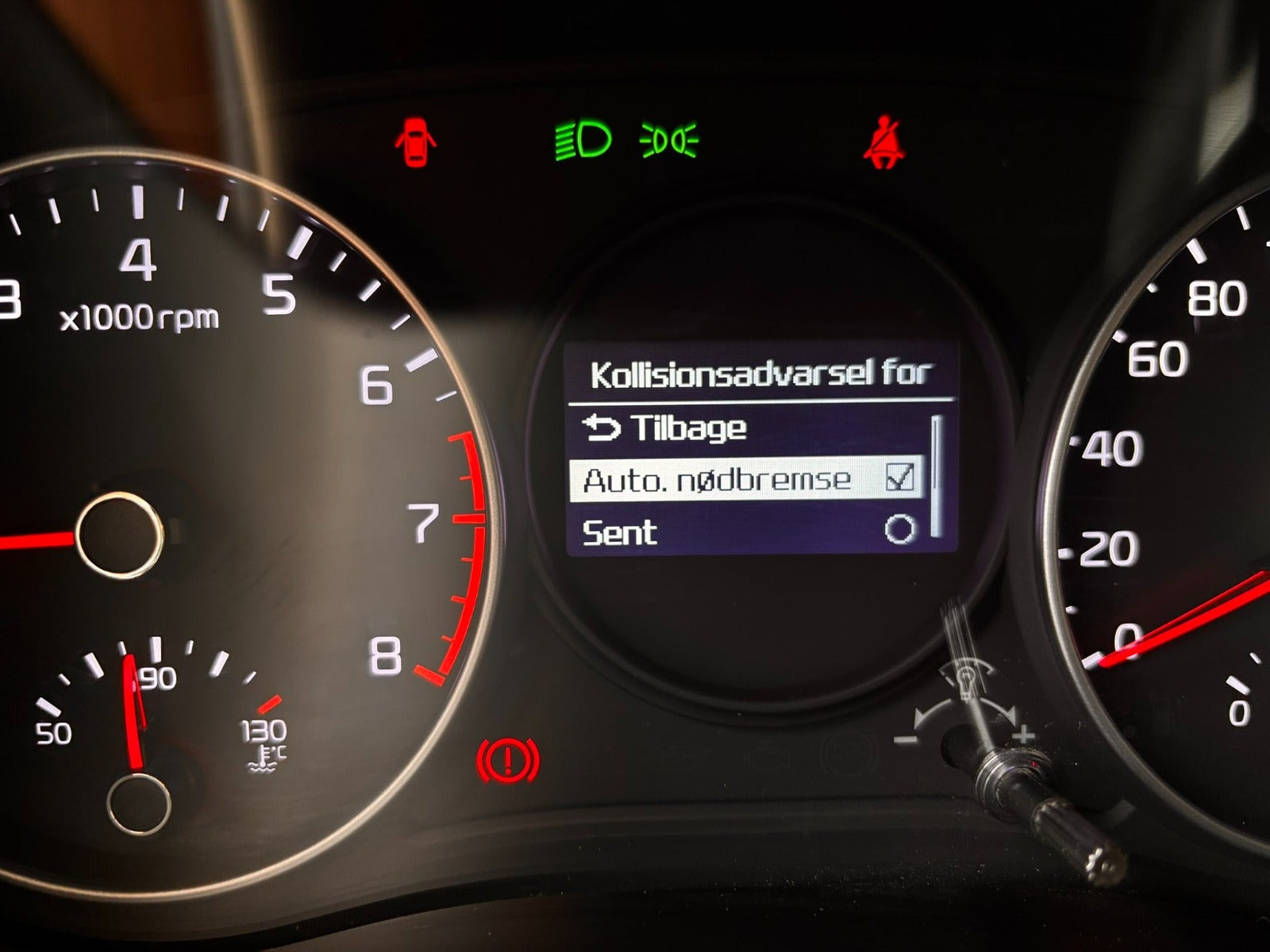 Hvid Kia Picanto fra 2018