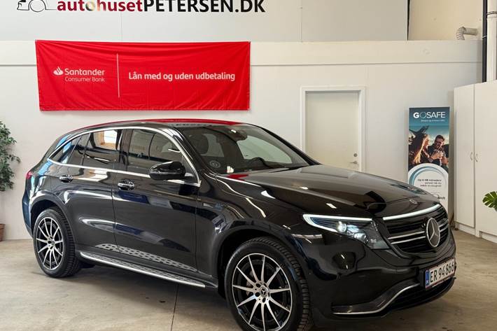 Sort Mercedes EQC400 fra 2021
