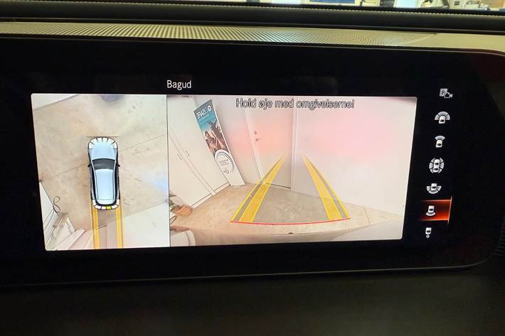 Sort Mercedes EQC400 fra 2021