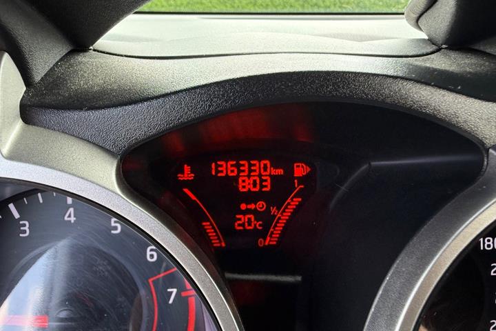 Lilla Nissan Juke fra 2016