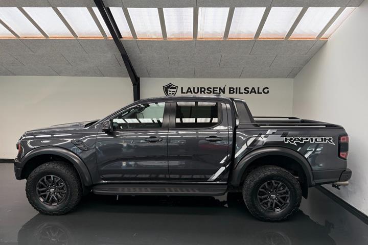 Grå Ford Ranger Raptor fra 2022