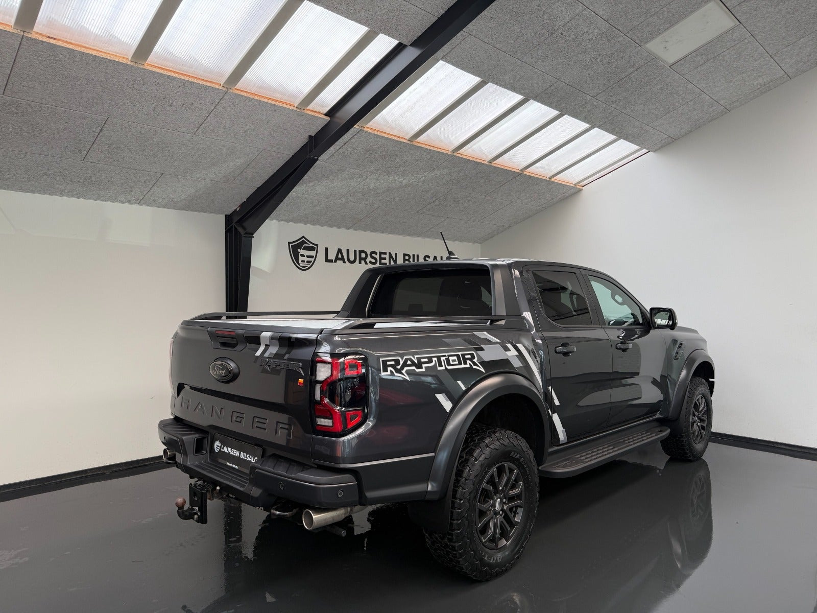 Grå Ford Ranger Raptor fra 2022